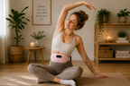 Ceinture Chauffante Menstruelle Rechargeable – Chaleur & Massage Apaisants Lunacomfort