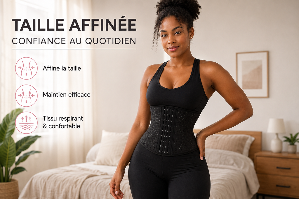 Ceinture Gainante Femme Respirante – Taille Affinée Lunacomfort