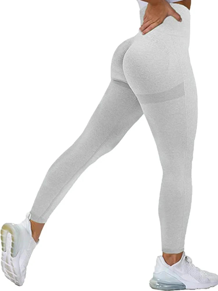 Legging de Gymnastique & Fitness Sans Couture | Taille Haute, Sexy et Respirant Lunacomfort