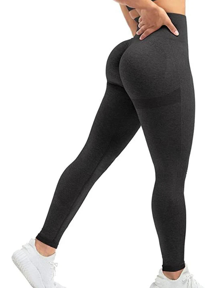 Legging de Gymnastique & Fitness Sans Couture | Taille Haute, Sexy et Respirant Lunacomfort