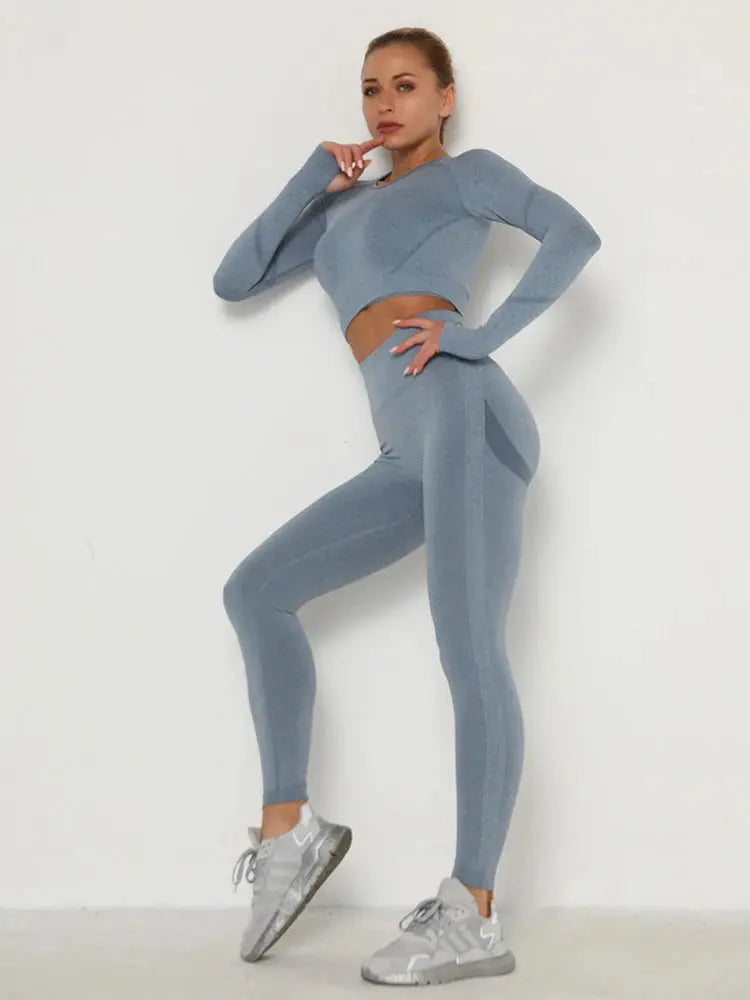 Legging de Gymnastique & Fitness Sans Couture | Taille Haute, Sexy et Respirant Lunacomfort