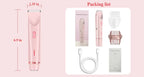 Tondeuse Électrique Femme - Jambes, Aisselles, Maillot - Tête Amovible Lunacomfort