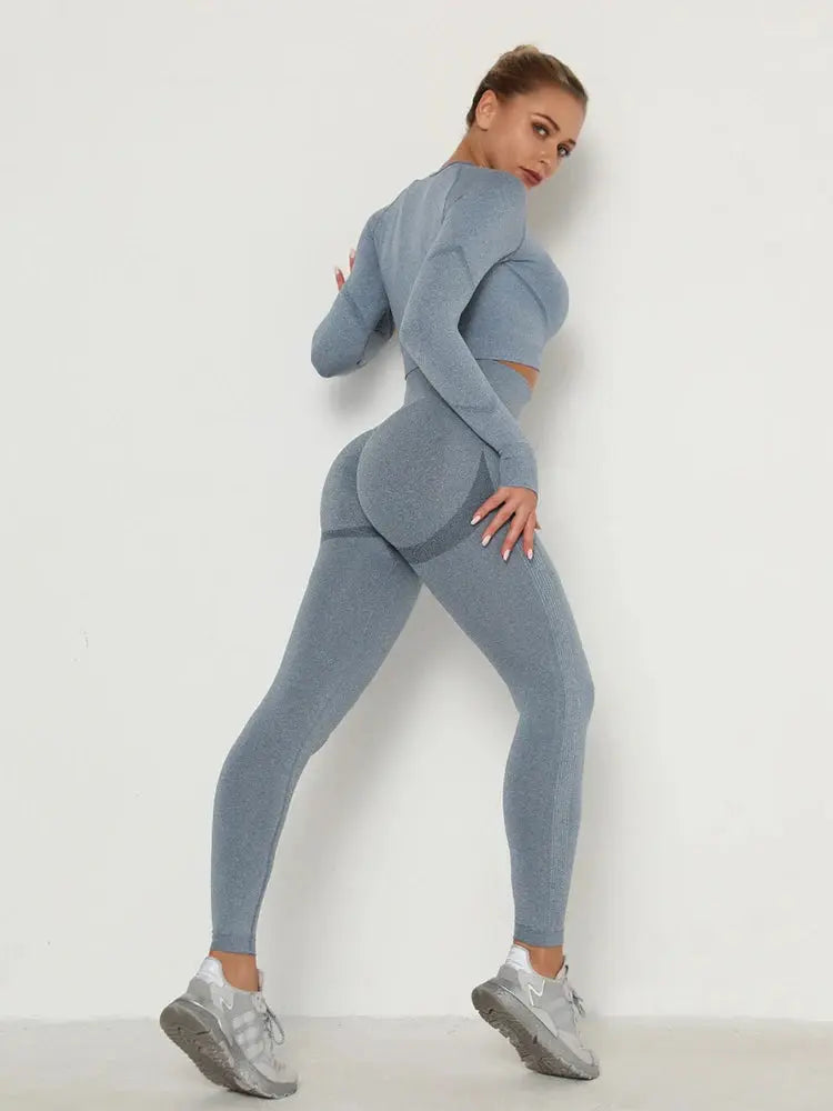 Legging de Gymnastique & Fitness Sans Couture | Taille Haute, Sexy et Respirant Lunacomfort